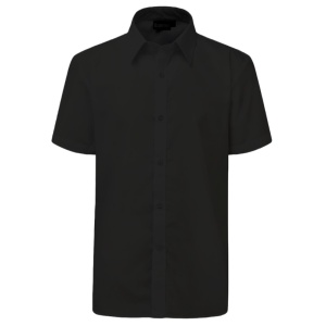 Black Slim Fit Short Sleeve Shirt (Twinpack), Shirts & Blouses