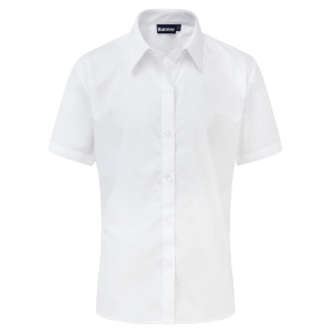 White Slim Fit Short Sleeve Blouse (Twinpack), Shirts & Blouses