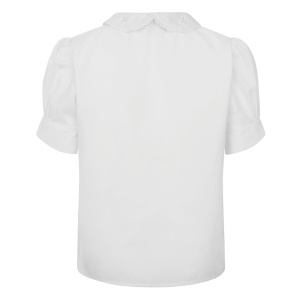 SHORT SLEEVED LACE BLOUSE, Shirts & Blouses