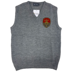 DEGHORN P.S. V NECK SLIPOVER, Dreghorn Primary School