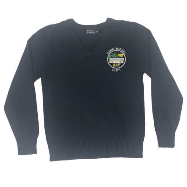DUNLOP P.S. COTTON V-NECK, Dunlop Primary School