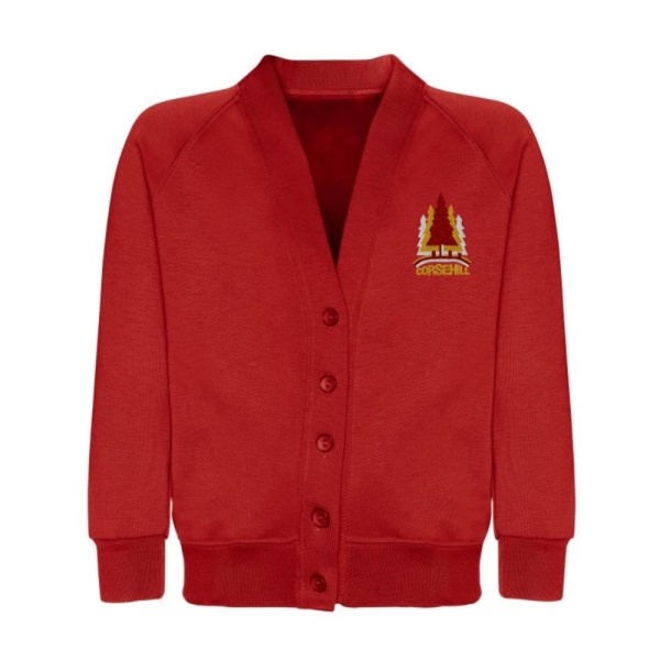 CORSEHILL PS SWEAT CARDI P1-3, Corsehill Primary School
