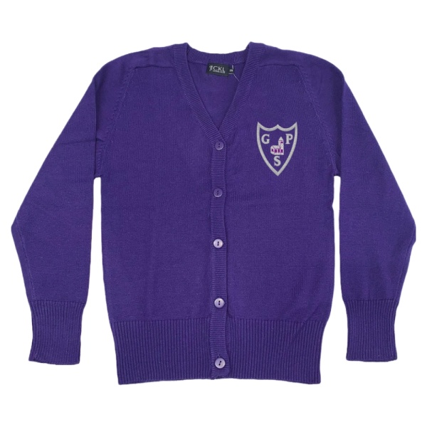 GLEBE P.S. COTTON CARDIGAN, Glebe Primary School