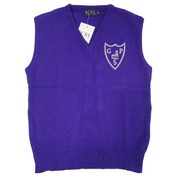GLEBE P.S. V-NECK SLIPOVER, Glebe Primary School