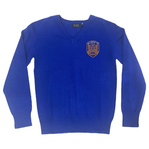 HILLHEAD P.S. COTTON V-NECK, Hillhead Primary School