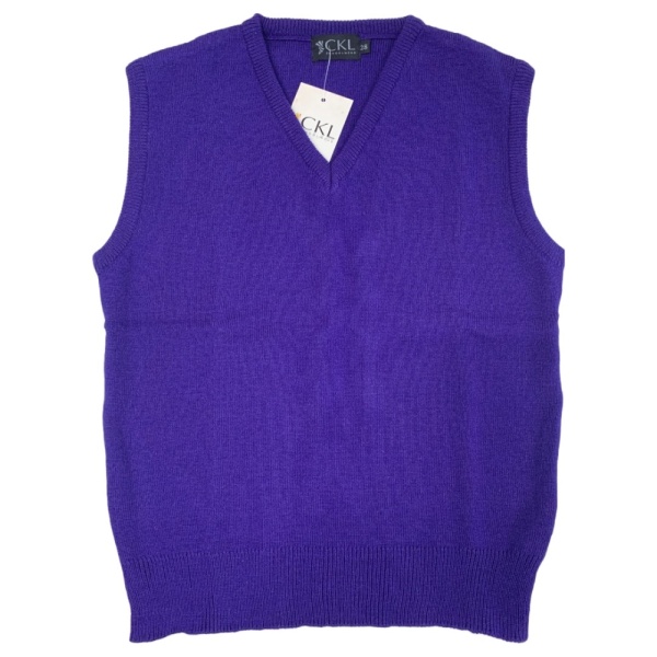 V NECK SLIPOVER, Knitwear