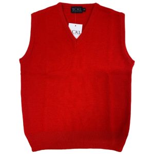 V NECK SLIPOVER, Knitwear