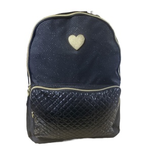 SPARKLE HEART BACKPACK, School Bags