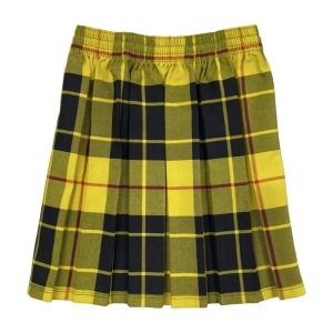 TARTAN BOX PLEATED SKIRT, Tartan, Fenwick Primary School, Hurlford Primary School