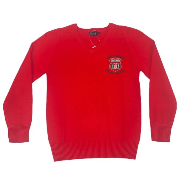 WEST KILBRIDE PS COTTON V-NECK, West Kilbride Primary School