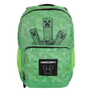 MINECRAFT 3 CREEPERS BACKPACK, School Bags