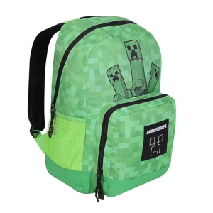 MINECRAFT 3 CREEPERS BACKPACK, School Bags