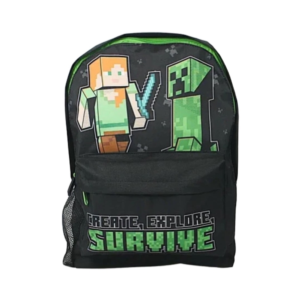 MINECRAFT SURVIVAL BACKPACK, School Bags