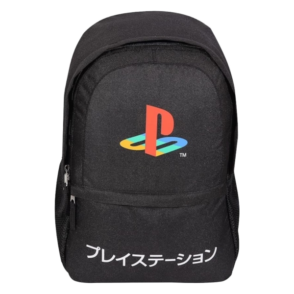 PLAYSTN JAPANESE LOGO BACKPACK, School Bags