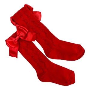 GRAZIA KNEE HIGH RIBBON SOCK, Socks & Tights